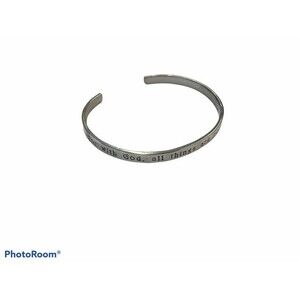 Silver  Bracelet Mark 10:27